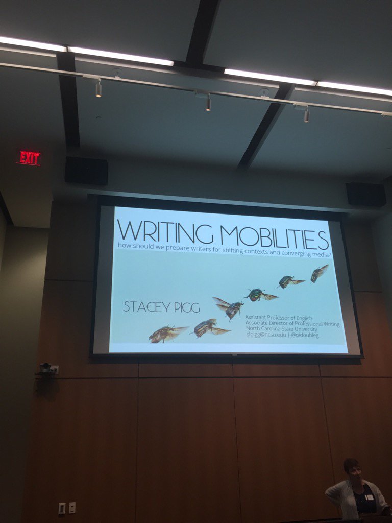 JanolaBalboa's tweet photo. #uwpconference15  excited for Dtacey Pigg's keynote! https://t.co/K5k1cKAUGX