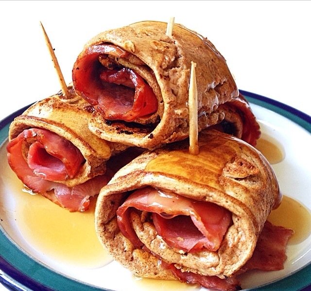 WagenersMeat's tweet photo. Wagener's Meat https://t.co/YO2ko8R0s9 #sidebacon #pancake #rollups #torontofood #torontorecipe #torontobacon #bacon https://t.co/OHjgM9iuLz
