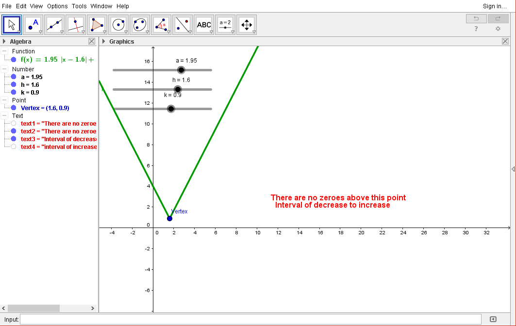 Tyler_C65's tweet photo. #ggbchat What i'm working on in geogebra.... going to start putting the zeroes soon :) https://t.co/lKSaW8wiKe