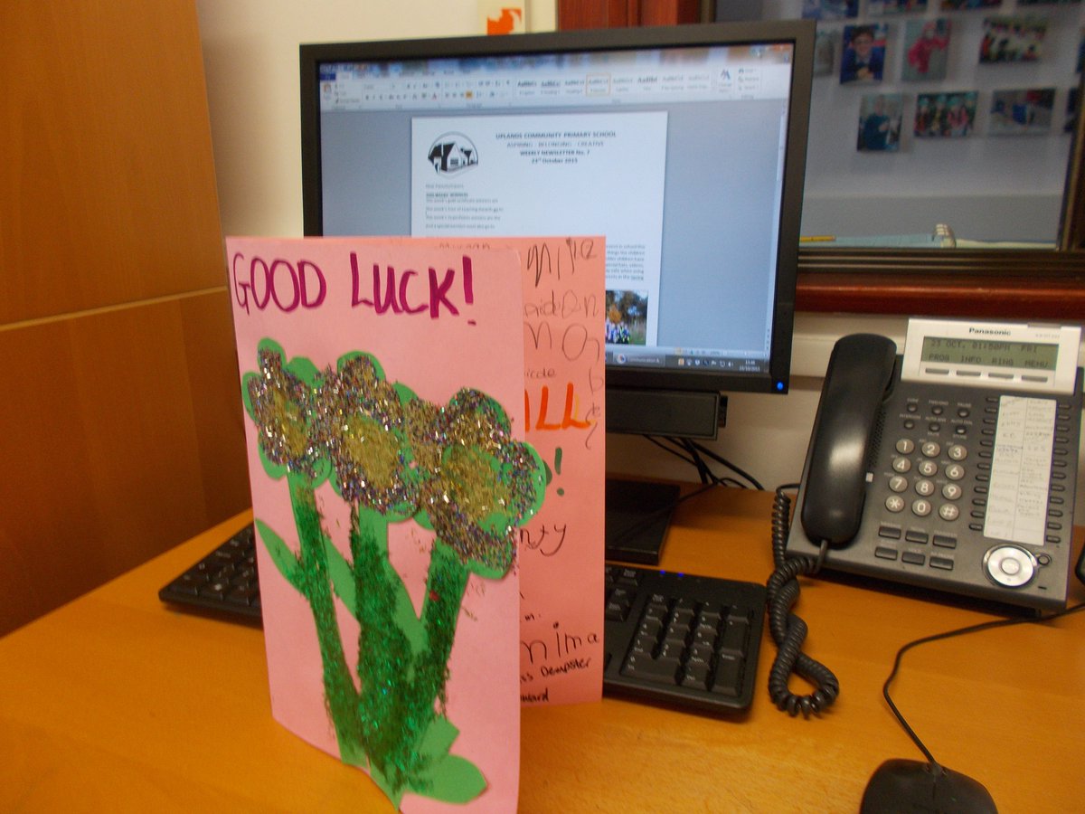 uplands_school's tweet photo. Goodbye from Mrs Holmes! https://t.co/bCdI8MQt44