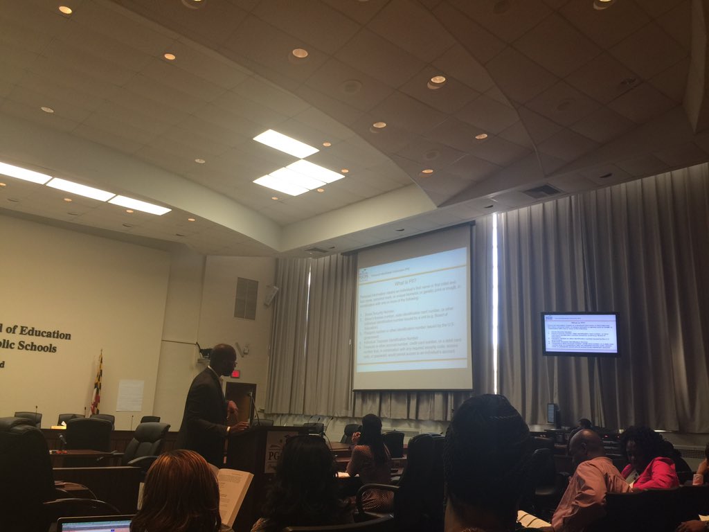 PDLadyConsults's tweet photo. Are you managing your #PII? #PersonalIdentifiableInformation @pgcps @pgcps_hr #KnowledgeIsPower https://t.co/gXuOB9Y3X5