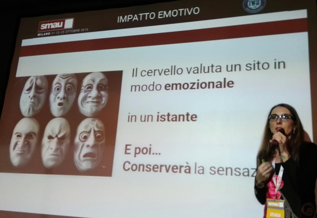 alberto_riva's tweet photo. .@robycam a #smau #uxuniversity!Dal cervello al cuore, ne impariamo di tutti i #colori! @valeriapisano @franciungaro https://t.co/dETQDIAYhA