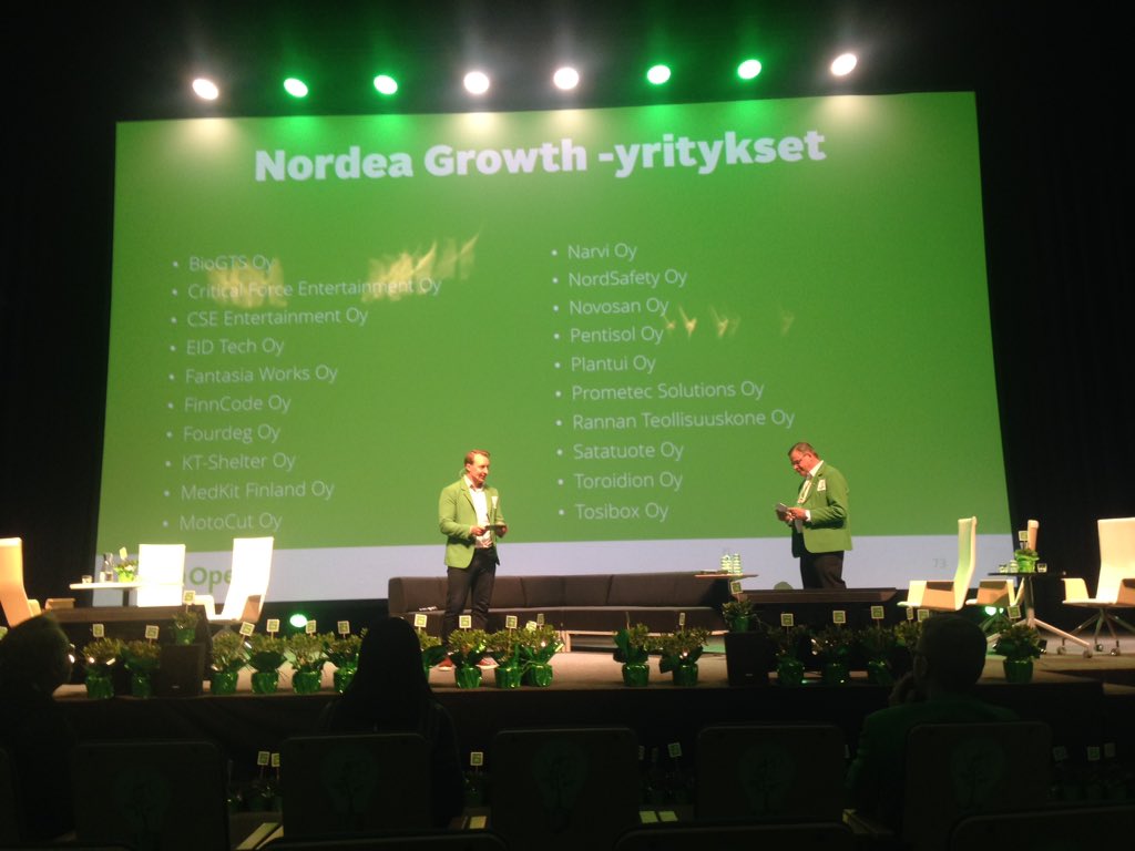 JenniSeppa's tweet photo. Nordea Growth winners. Plantui on board #kokarnevaali #ko2015 https://t.co/W4SiBx0DL5