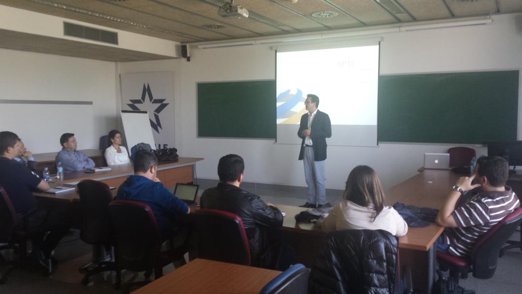 TaniaSA's tweet photo. Escuchando al CEO de @OptiCits_IQS explicando su experiencia como emprendedor de @LaSalleTechnova https://t.co/cwSBpUZgj4