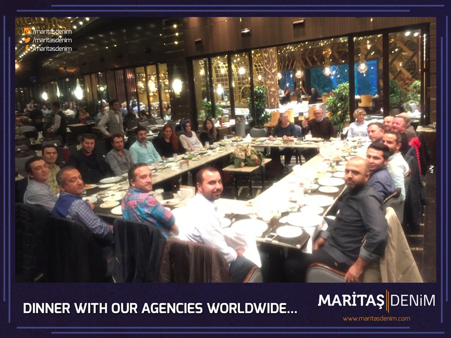 With our agencies worldwide, we celebrated our partnership in a dinner; and had a very good time :)