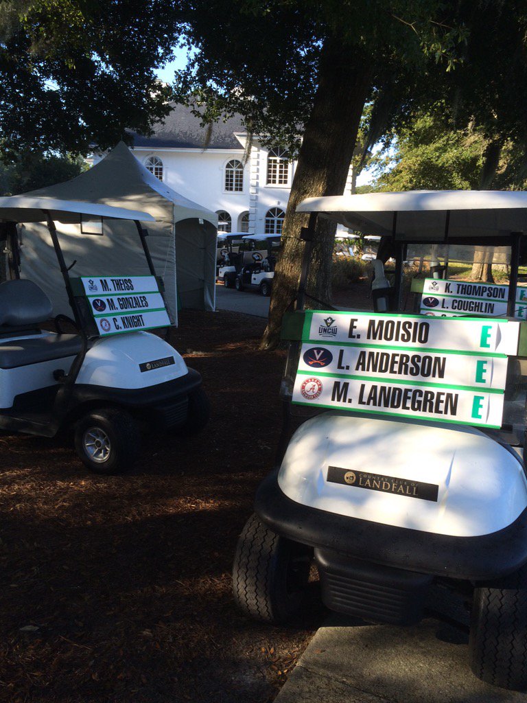 CindyHoUNCWGolf's tweet photo. Time for the #LandfallTradition!!!⛳️ #WingsUp #goseahawks https://t.co/aRZGIGwLjB