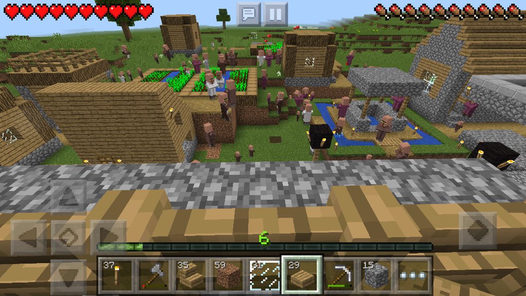 村人開拓日記 Minecraftpemura Twitter