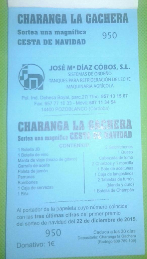 Nos las quitan de las manos. Fantástica cesta para esta navidad