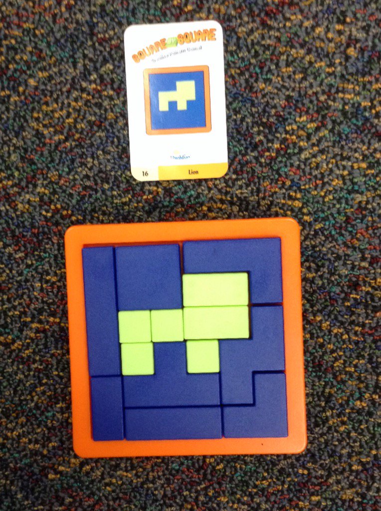 KMillerHSD's tweet photo. Solved! #squarebysquare @ThinkFun #HAYMiller https://t.co/PP53KSgpqK