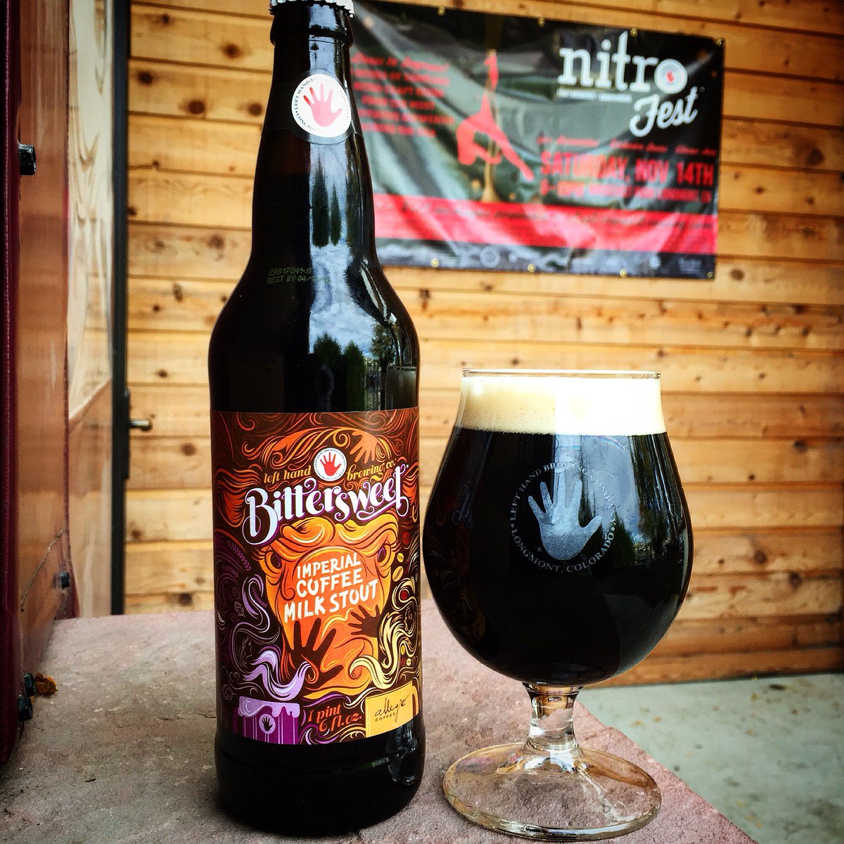 Join us for the release of Bittersweet in the Tasting Room today! Available on draft, Nitro and to-go!