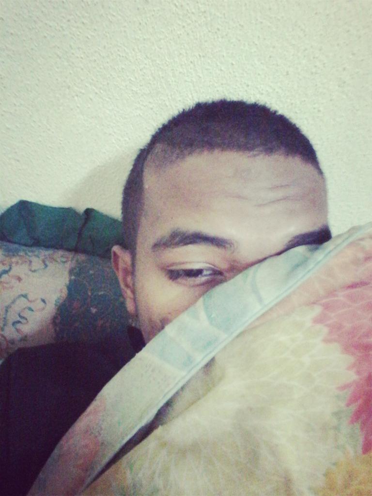 demam panas 😷 #sleep #sorrysayang 😔