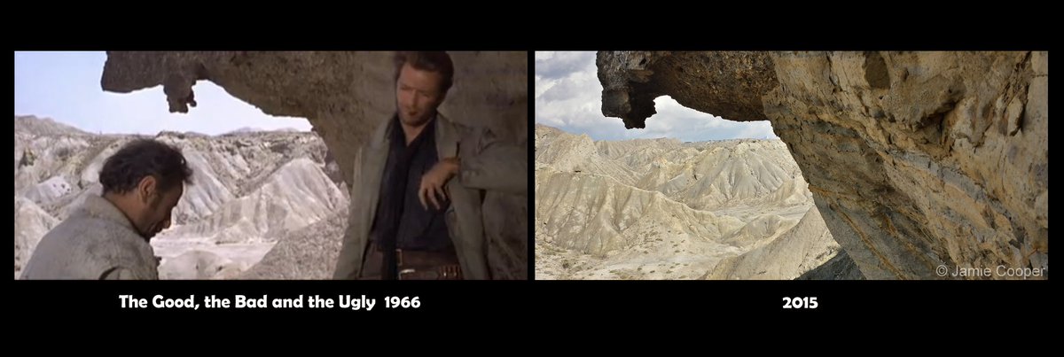 CoopsCamera's tweet image. Revisiting scenes of the Spaghetti Westerns, half a Century on..