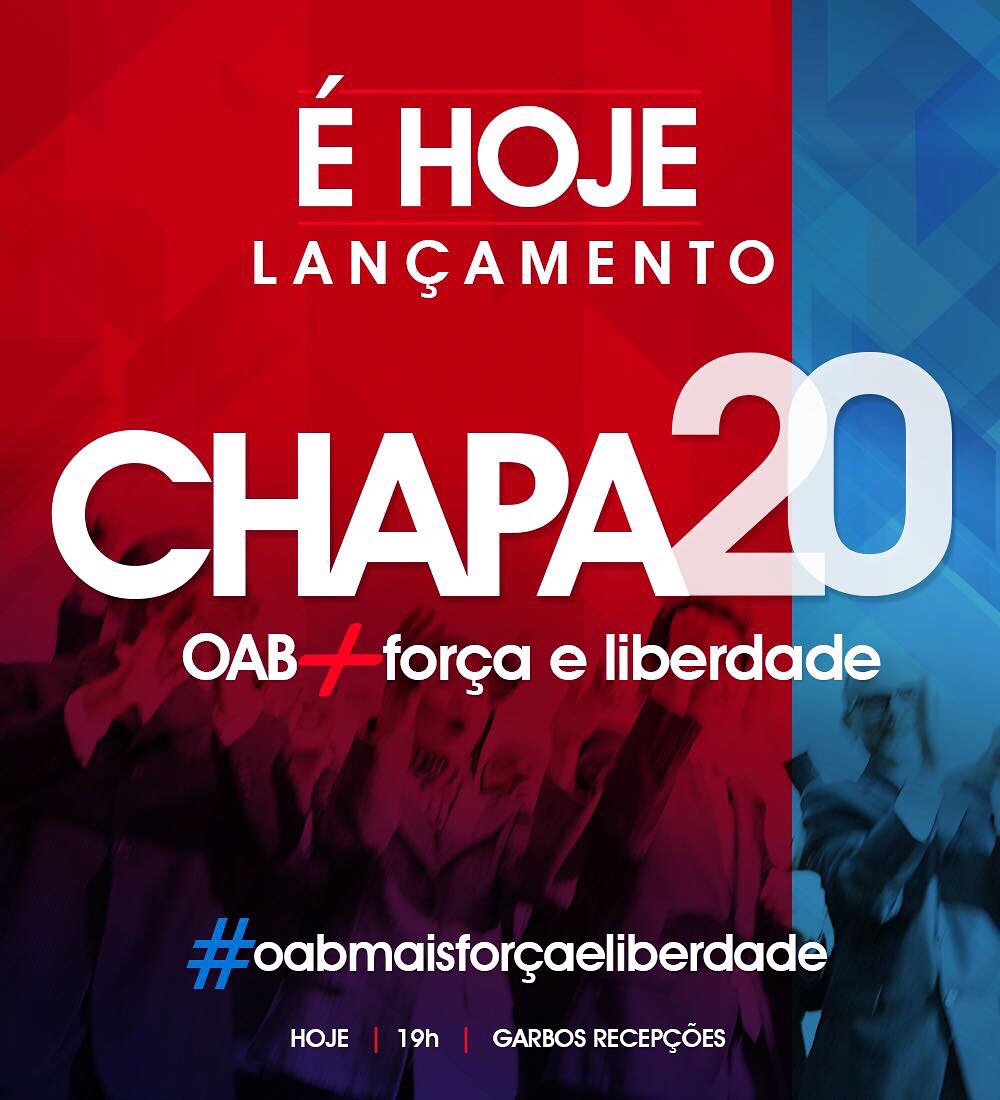 diegotobias1's tweet photo. É hoje! Vamos juntos construir uma OAB com mais força e liberdade. #somos20 #maisForçaeLiberdade https://t.co/pspUknGxCw