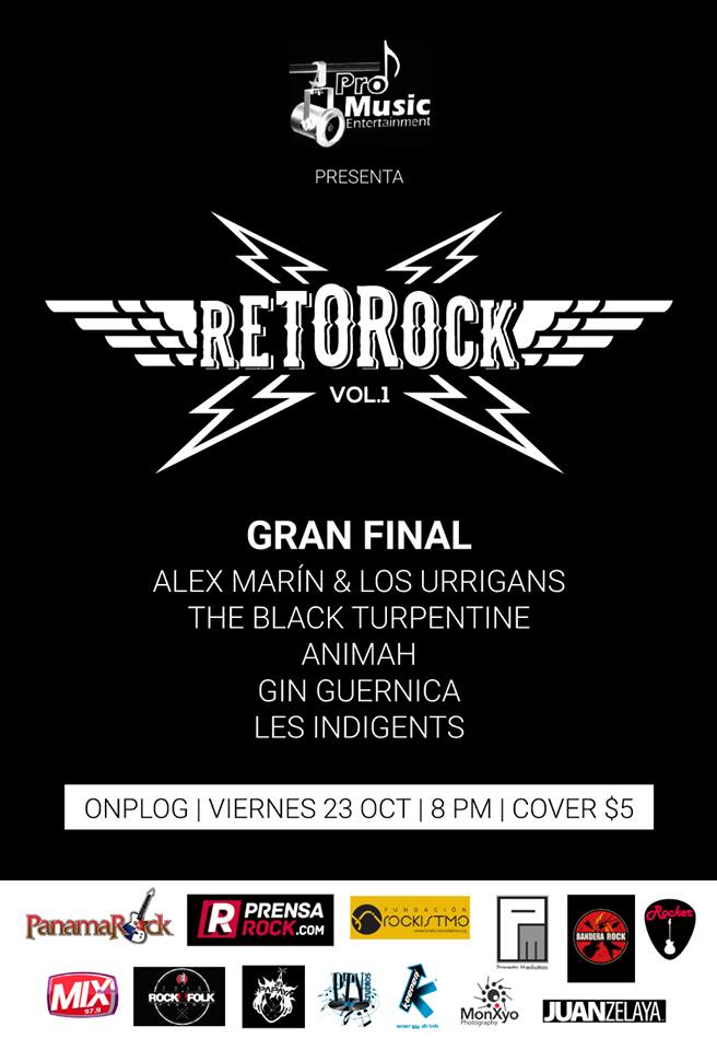 Rockistmo's tweet photo. #Evento Hoy Gran Final #RetoRock2015 en @onplogpanama 8pm/$5.00 https://t.co/VXfcjJERdK
