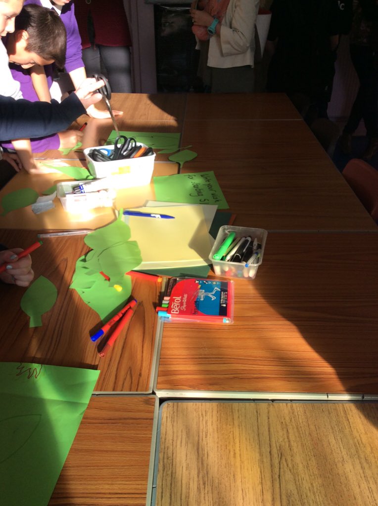BoroughmuirRMPS's tweet photo. Great fun at the 'Open Day' today, having p7s add to our wish tree and meeting future pupil https://t.co/WCYikr9m1x