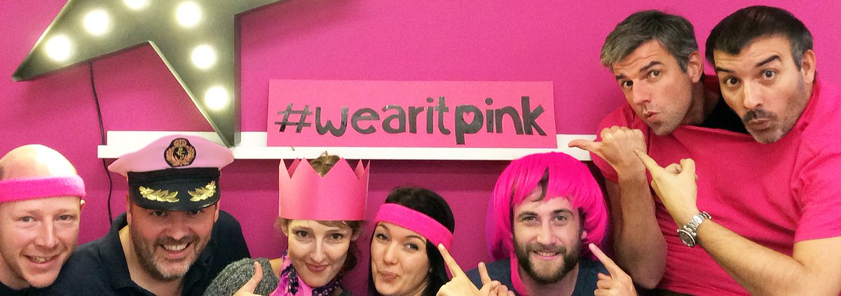 considertweets's tweet image. Happy #wearitpink day everyone! It's even more pink than usual in support of @breastcancernow