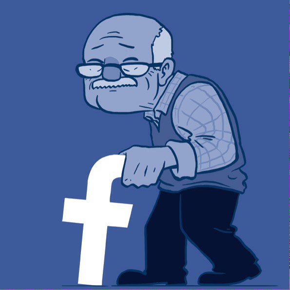 alametifarika11's tweet photo. Facebook'ta büyüklerinize yer verin. Facebook kullanıcılarının yaş ortalaması 6 yılda 11 yaş arttı (GFK Amerika) https://t.co/HjN4GkMQHf