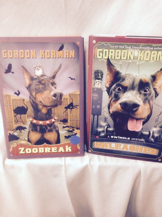 Happy Birthday Gordon Korman!  Visit the Center today and get one of his series books! 