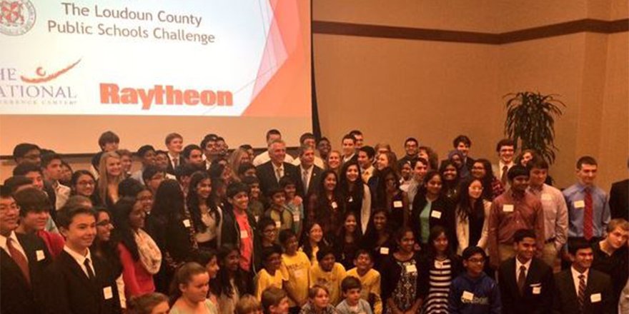 RTX_News's tweet photo. MT @GovernorVA: Think big. Take chances. Never be afraid to fail. Thanks for having me today at #LCPSchallenge. https://t.co/qwRS0mzukb
