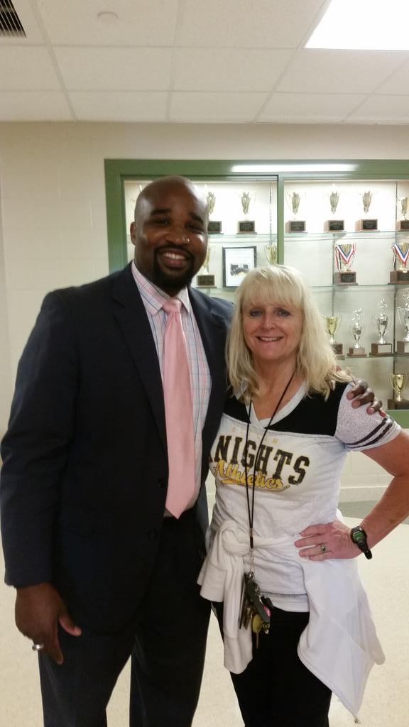 KellamHigh's tweet photo. So proud to have @VAeducatorRJW visit Kellam today.  You are welcome here anytime! #LeadershipMatters https://t.co/HvIO9Mk79l