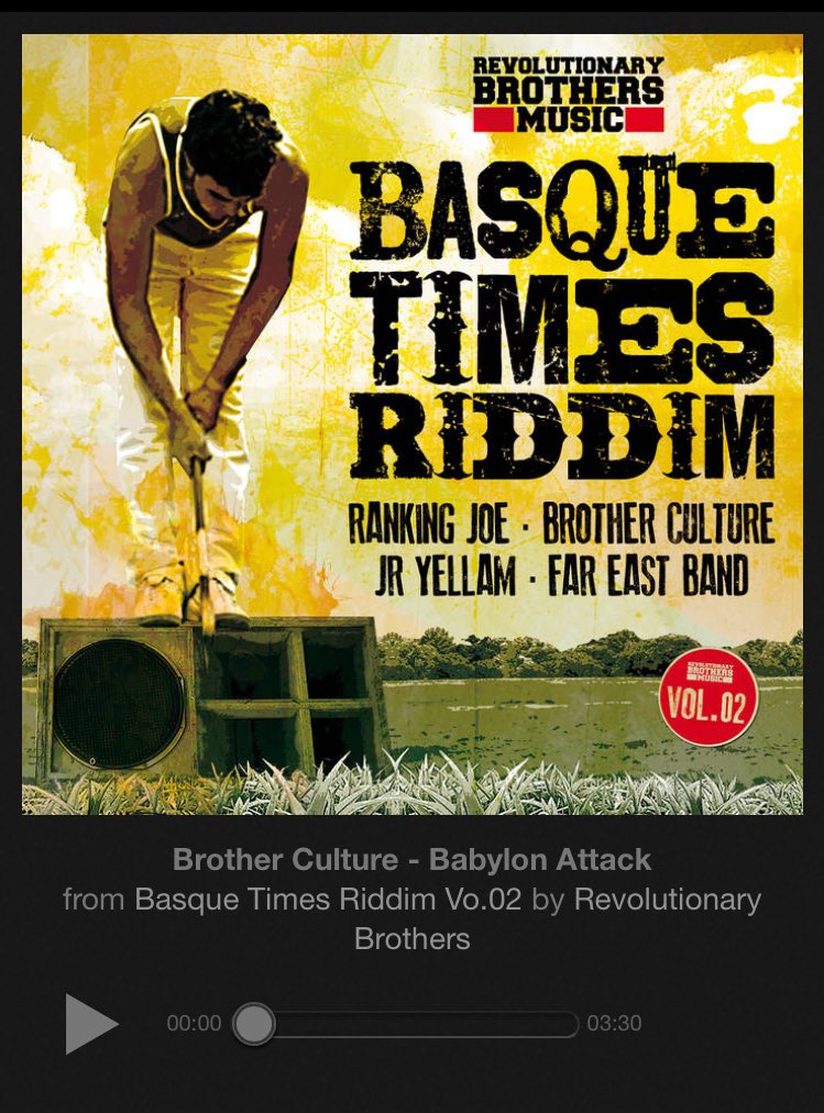 IndaGloryKultur's tweet photo. BROTHER CULTURE "Babylon Attack" #BasqueTimesRiddim https://t.co/z1xpZNEX7S #bandcamp #reggae #basquecountry https://t.co/4uLM4TEih0