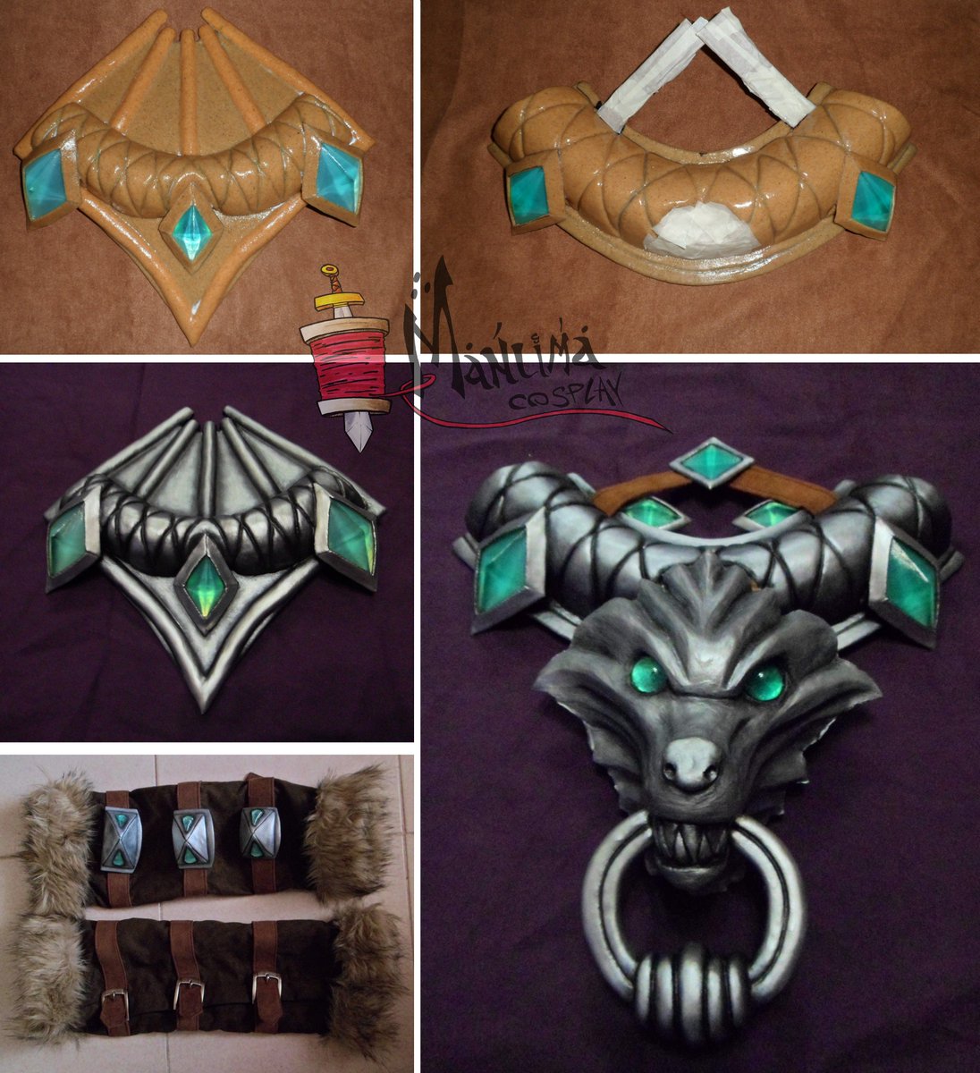 ManlimaCosplay's tweet photo. Más piezas del #cosplay de #havroun del #GuildWars2
#guildwarscosplay #GW2 #guildwars
https://t.co/Rl563sM9A1 https://t.co/og9gGWvaUH