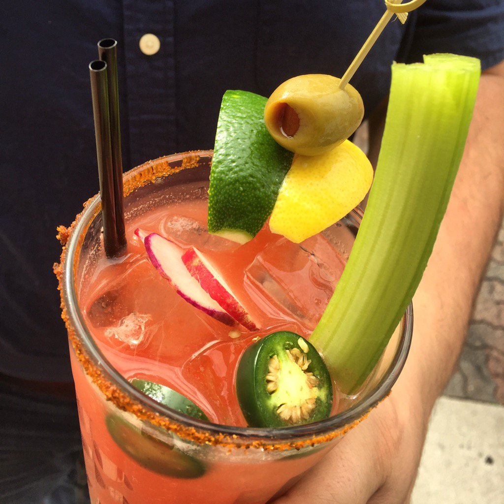 Jiggerfingers's tweet photo. Omg, brunch is only a day away! #brunch #bloodyMARIA #ottosyork https://t.co/RGJjEuwkCH