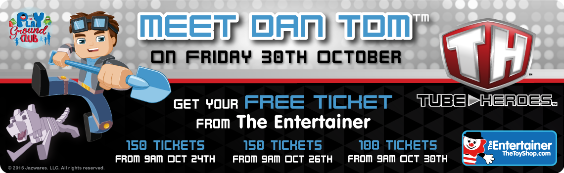 EntertainerToys's tweet photo. Tomorrow is the first day to collect tickets for the @DiamondMinecart meet and greet on 30th October!

#TubeHeroes https://t.co/gRY9uUghT8