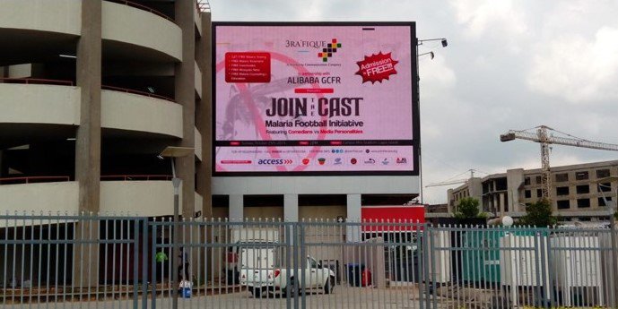 3rafique's tweet photo. What a lovely view from Global Outdoor Systems as we #spreadtheword on #malaria. We always appreacited the support! https://t.co/BlvQkJfCw6