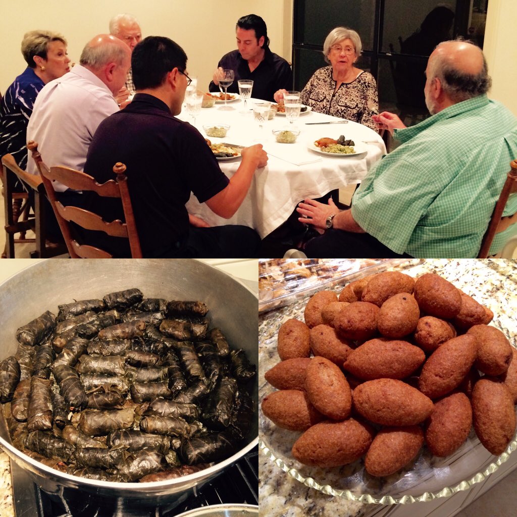 Ruths_Recipes's tweet photo. Enjoyed some unbelievable home cooked Lebanese food last night! #cantgetenough https://t.co/DWNUavh0hB