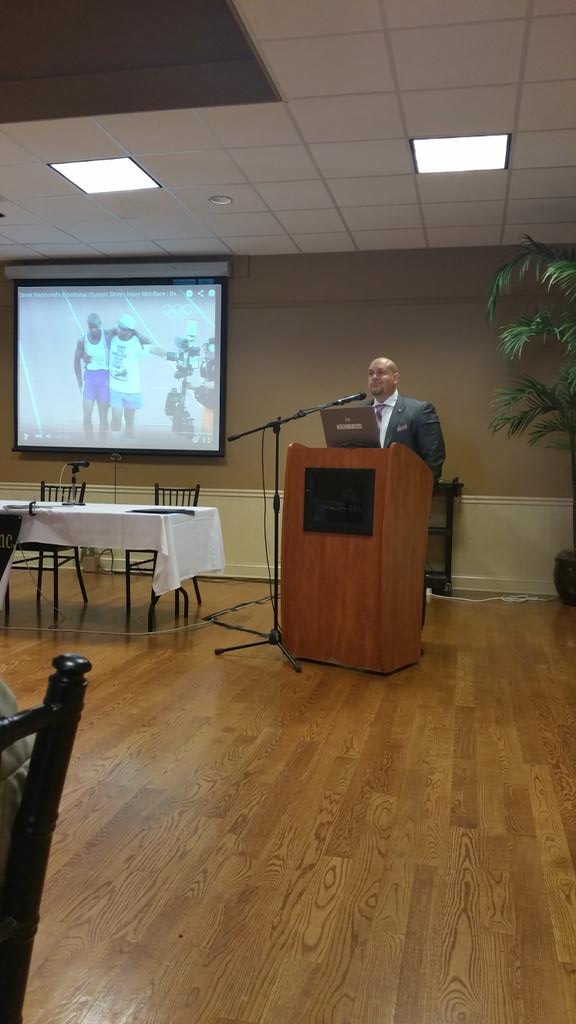 Our Keynote speaker Mr James Rodriguez from the Father's and Families Coalition of America.