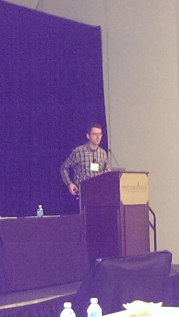 <a href="/AlexSmithMD/">Alex Smith, MD</a> introducing social media to #Beeson Scholars.