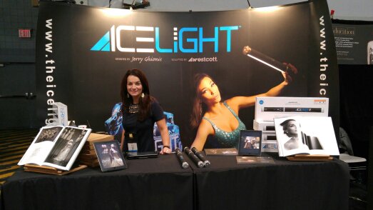 icesociety's tweet photo. Photoplus has been so great. Stop by Booth 984 to see the new Ice Light 2 and the Darling book through Saturday! https://t.co/MfaXmFlhIk