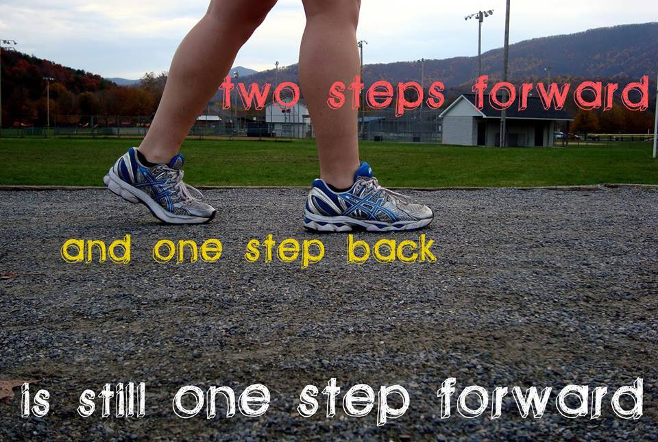 MargDonio's tweet photo. Cheer for the underdog! Two Steps Forward, One Step Back! https://t.co/a59uMDZzkS https://t.co/BRG6nZVXkS