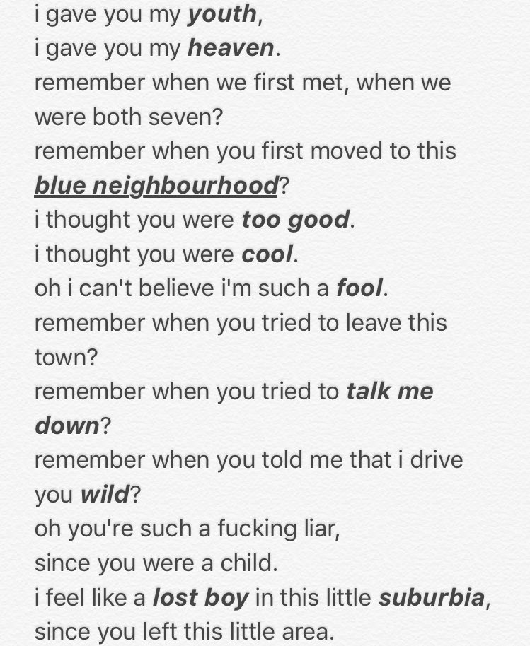 haiaielperez's tweet image. it's 2am and i'm bored soooo,, i have no explanations for why i wrote this