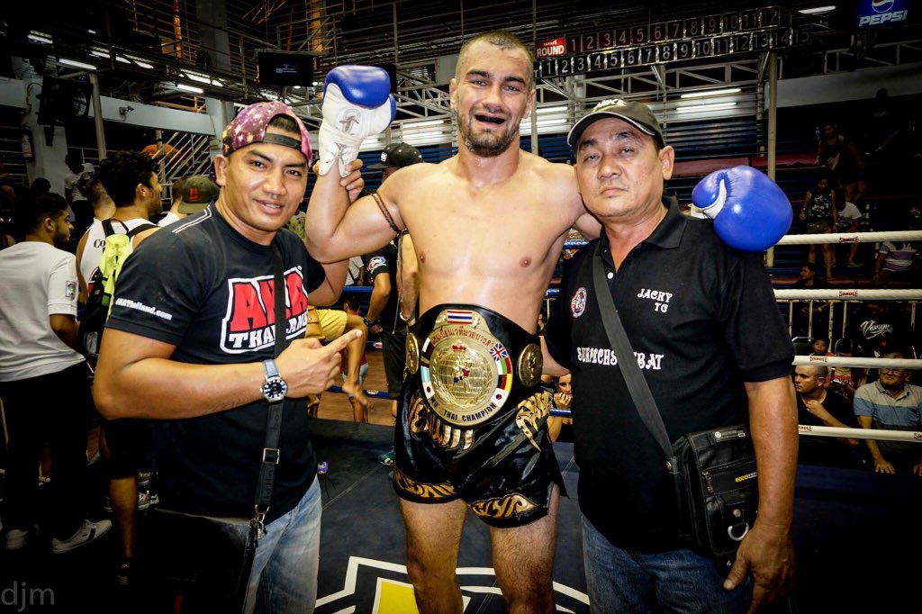 AKAThailand's tweet photo. #AKAThailand's most recent #champions! 🏆 Nikolai Kozyrev, Kru Sedthee, @Salimchik9393, &amp; Dillion Croushorn #TeamAKA https://t.co/QH2ycIyhBW