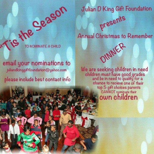 jdkgift's tweet photo. Nominate a child in need who has good grades for @jdkgift Annual Christmas Dinner. Nominations are due by 11/27/15 https://t.co/2kyzzTGnqo