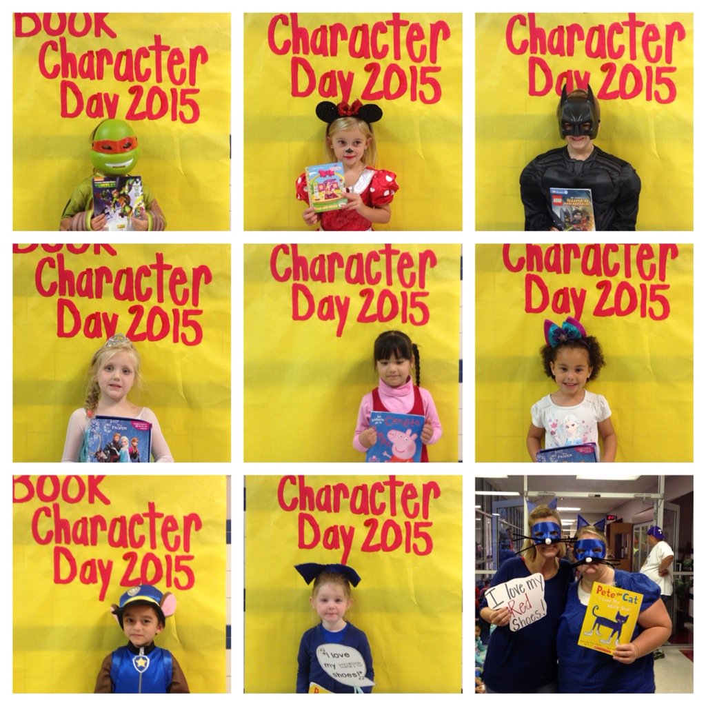 Preklmcfarland's tweet photo. We LOVE Book Character Day!! @GodleyISD  @GodleyElem https://t.co/os8BN6GBJe