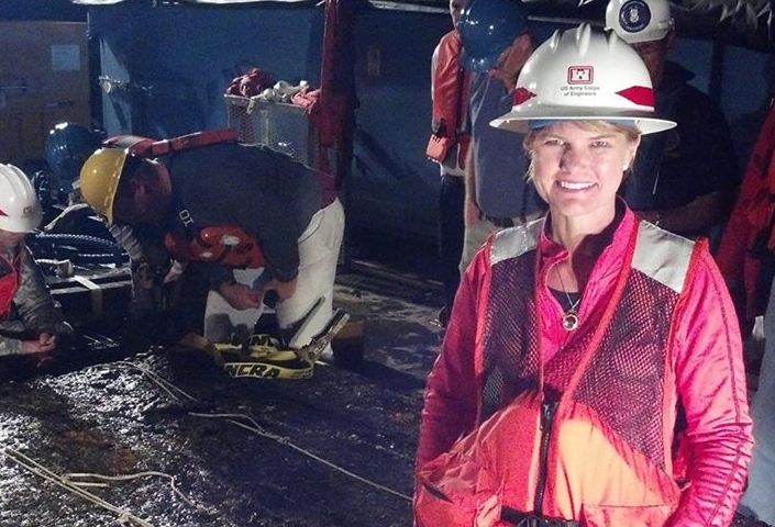 SavannahCorps's tweet photo. #SavannahCorps archaeologist Julie Morgan breaks down the #CSSGeorgia recovery. https://t.co/abNAY8AgcN https://t.co/MmnD0DzdmU
