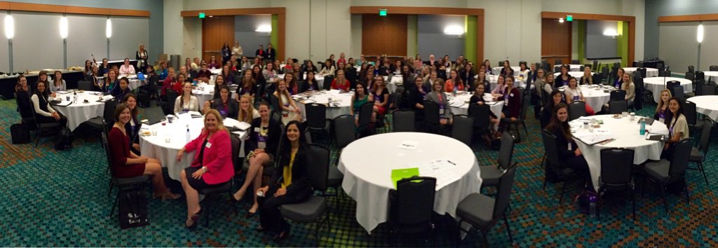 NovelNicole's tweet image. All of our phenomenal #WE15 #CLI participants with @SWE_President and @selenarezvani. Leaders of today and tomorrow!