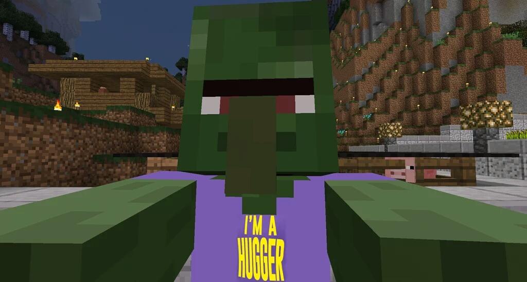 XadeCraft's tweet photo. @PastelZombii #ZombieHug https://t.co/mTxFTHnCV7