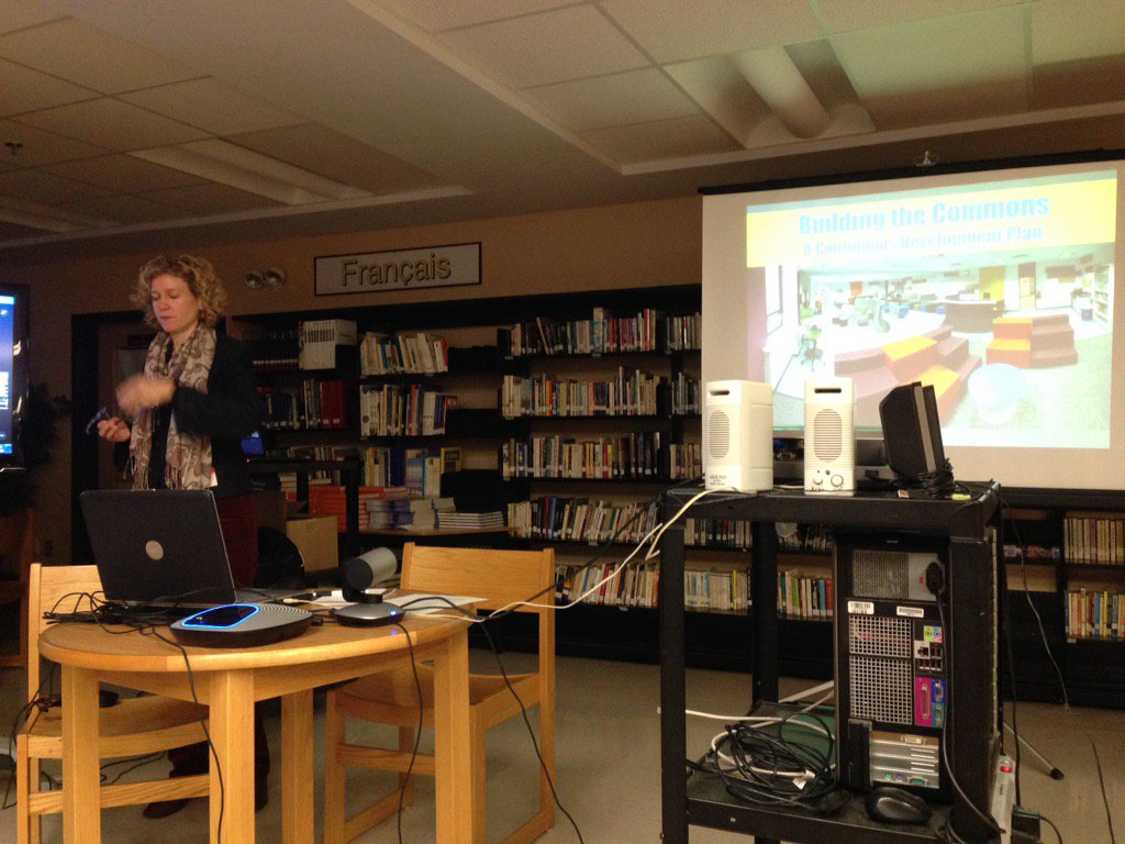 Teacher Librarian's conference happening at Corner Brook Regional High. @tlnlsic <a href="/BCELRC/">Heather Godden</a> @msbordenTL <a href="/NLESDCA/">NLESD</a>