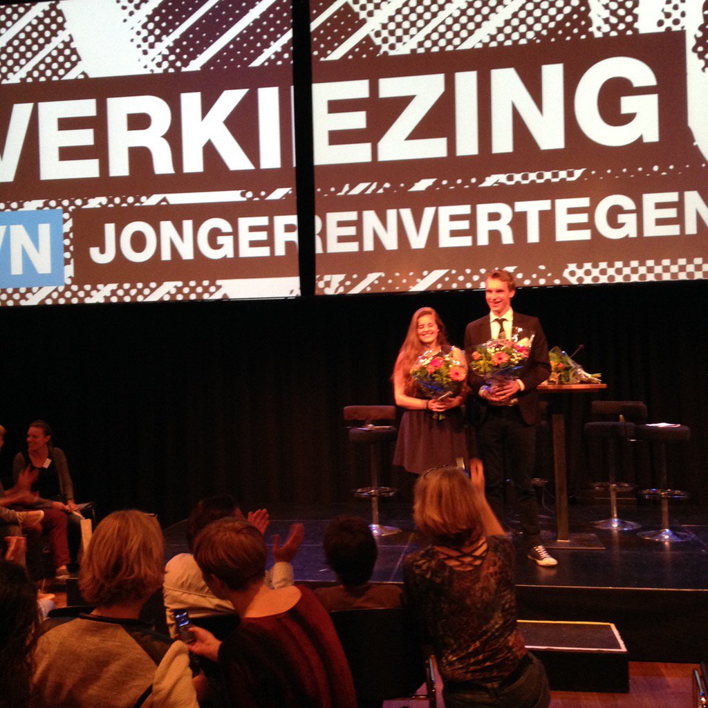 @opznmax is verkozen tot kersverse #jongerenvertegenwoordiger Duurzame Ontwikkeling. #Gefeliciteerd! #NachtvandeVN