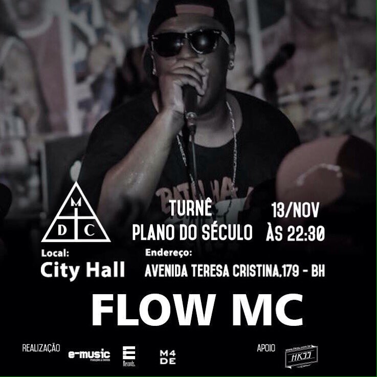 Flow_Mc's tweet photo. Dia 13 de Novembro #BeloHorizonte 
Primeira cidade a receber a tour #Damassaclan " Plano do Século " 
#Rapnacional https://t.co/b6HcnacFN0