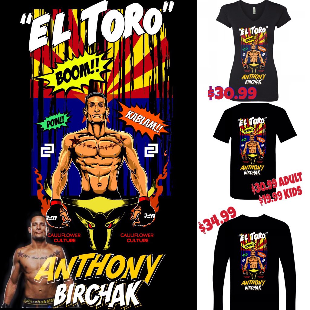 #rt #official support shirt for #ufcfightnight77 <a href="/ufc/">UFC</a> #ufc <a href="/CauliCulture/">Cauliflower Culture</a> #hero explosionsportswear.com/order-main.php…