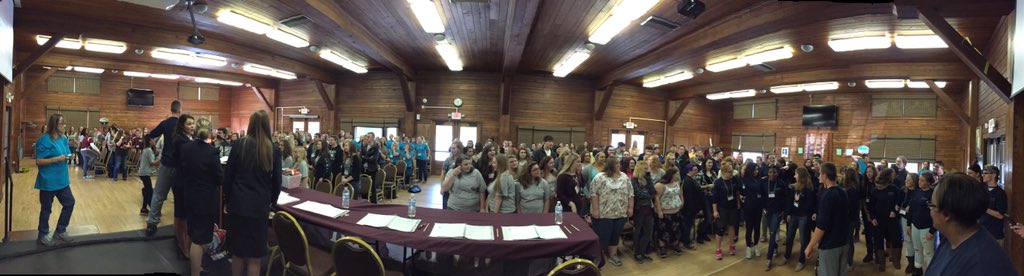 WVHOSA's tweet photo. WV HOSA, you guys were awesome at Fall Leadership. We all had a great time!! ☺️ https://t.co/yPB7MhngBg
