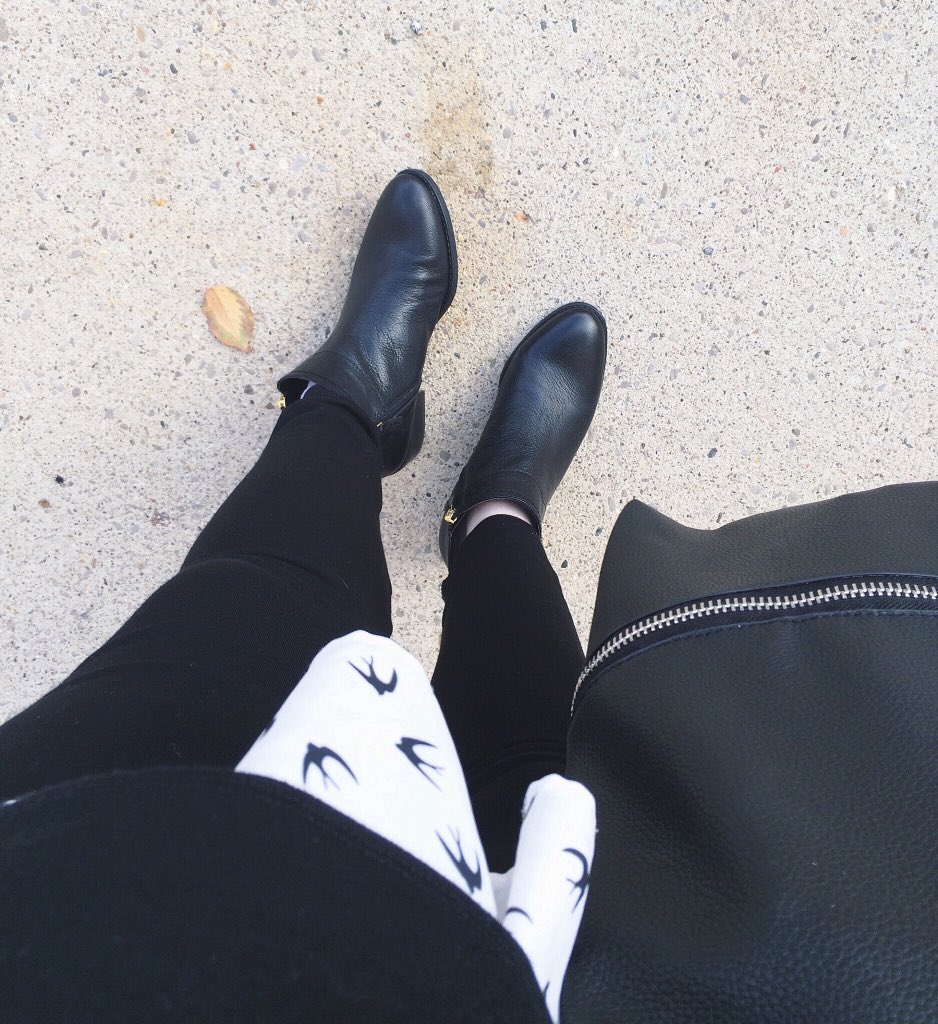 wearecmw's tweet photo. I live for boot weather. #ootd #fwis @Franco_Sarto https://t.co/yMIhiW5Av1