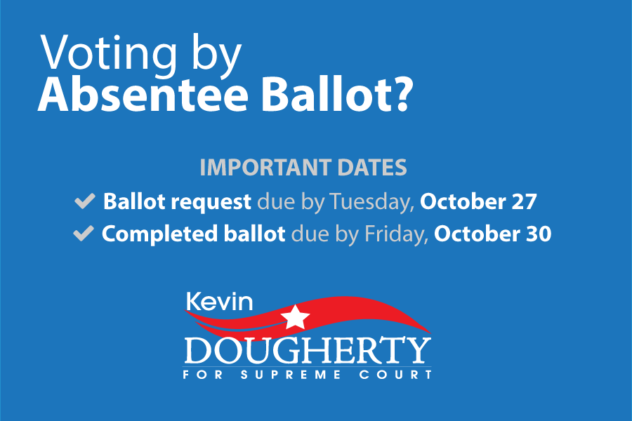 doughertyforpa's tweet photo. Only a few days left to vote by absentee ballot. For more information → https://t.co/jhBmUSOeMY https://t.co/3pSAxhbNJ4