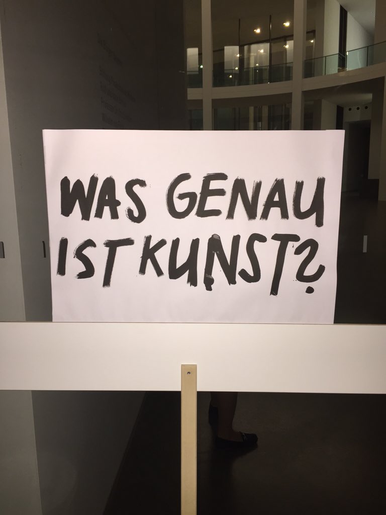 pattwolf's tweet photo. Pinakothek@der Moderne #Artisfaction https://t.co/9oRgkd5PGw