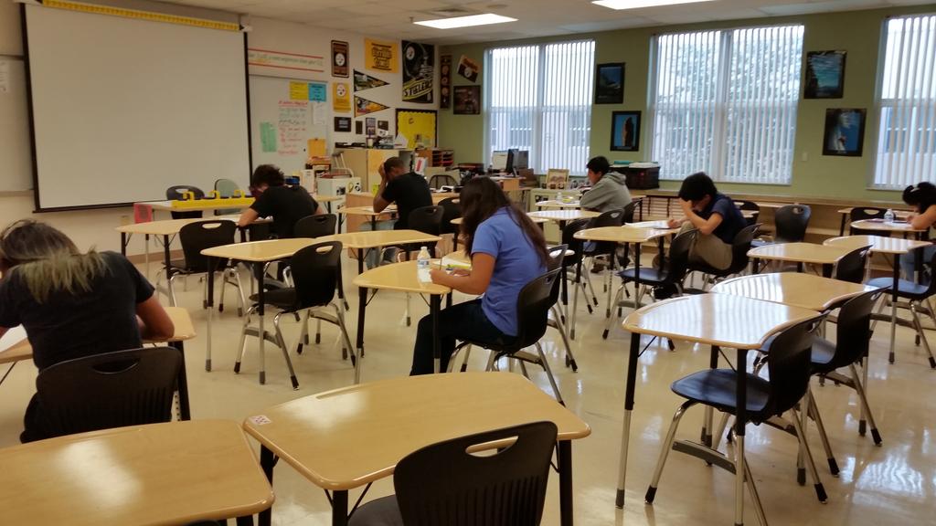 Moore_Sense_JIL's tweet photo. It's Friday, teacher work day and 25+ students who did not need to be here cared enough to come &amp; finish their test. https://t.co/zrg29wovDo